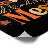 女賛美性のクーに感謝と一種の混乱 ポスター (角)