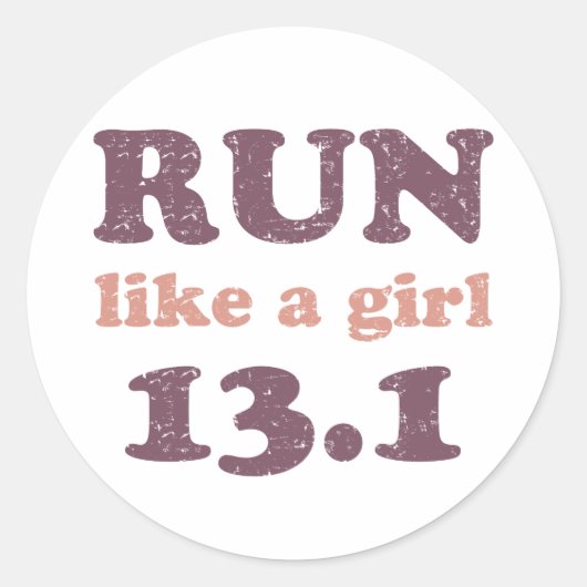 女走の子の13.1 ラウンドシール (正面)
