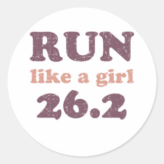 女走の子の26.2 ラウンドシール