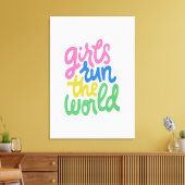 女走の子 キャンバスプリント (インサイチュ (リビング))