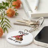 女転がの子のように キーホルダー (正面右)