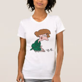 女転がサイコロTシャツ Tシャツ (正面)