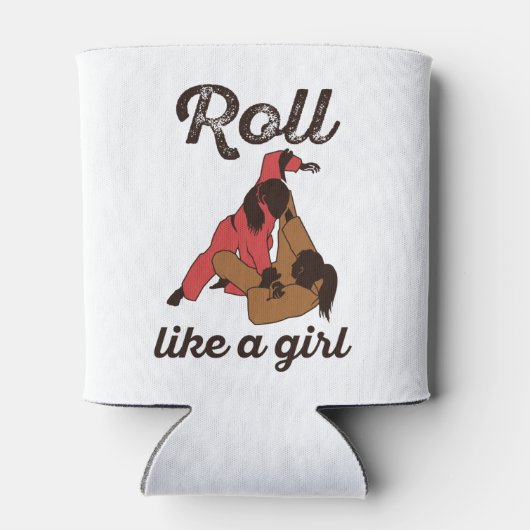 女転が子の柔術 缶クーラー (裏面)