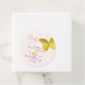 女輝くの子の水彩画イラストレーション フェイバータグ (インサイチュ)