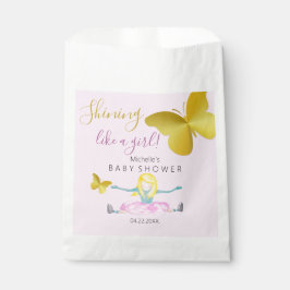 女輝くの子の水彩画イラストレーション フェイバーバッグ