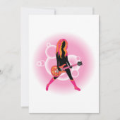 女遊のギター 招待状 (正面)