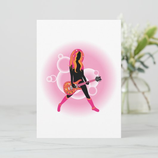 女遊のギター 招待状 (スタンド正面)