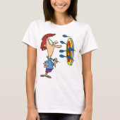 女遊のダーツTシャツ Tシャツ (正面)