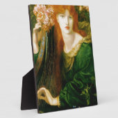 女遊のハープ絵画ス フォトプラーク (側面)