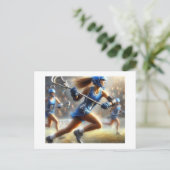 女遊のラクロス ポストカード (スタンド正面)