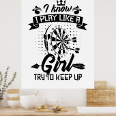 女遊の子のように矢を射る ポスター (キッチン)