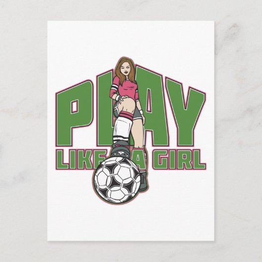 女遊の子のように ポストカード (正面)