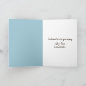 女遊は花でハープ カード (内部)