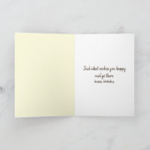 女遊は花でハープ カード (内部)