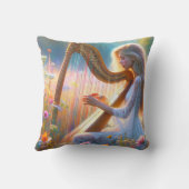 女遊は花でハープ クッション (裏面)