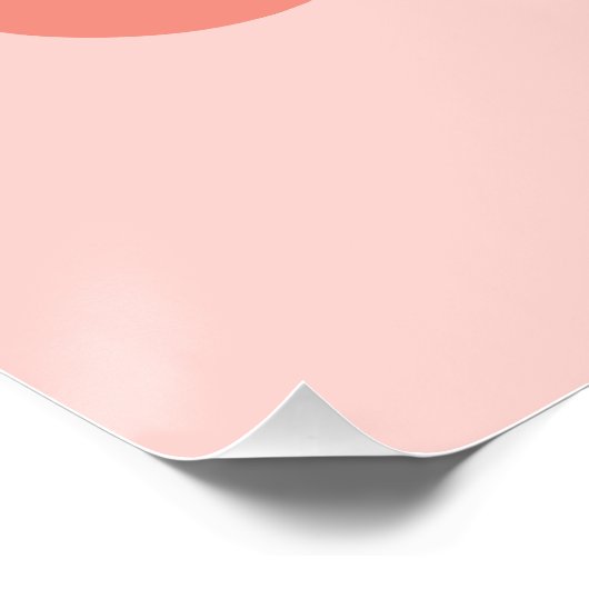 女間抜けの子のグース誕生日カードとギフトのサイン ポスター (コーナー)