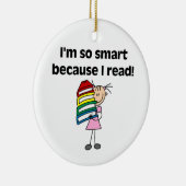 女頭が切れるの子だ読よ セラミックオーナメント (右)