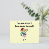 女頭が切れるの子だ読よ ポストカード (スタンド正面)