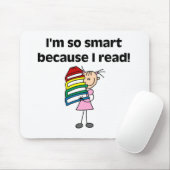 女頭が切れるの子だ読よ マウスパッド (マウス)