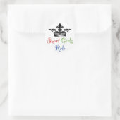 女頭が切れるの子のルール…クラウン付き ラウンドシール (バッグ)