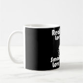 女頭が切れる性ラブピットブル コーヒーマグカップ (左)