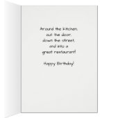 女頭が切れる誕生祝いレトロユーおもしろいモア (内側 (右))