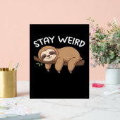 女風変わり性の動物愛好家におもしろい対して怠ける アクリルサイン (ウェディング)