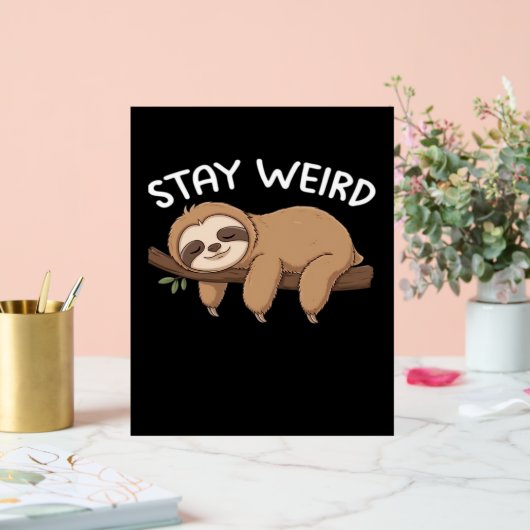 女風変わり性の動物愛好家におもしろい対して怠ける アクリルサイン (ウェディング)