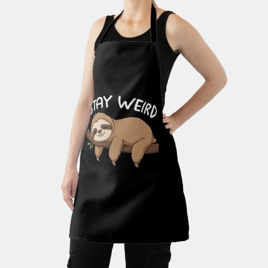 女風変わり性の動物愛好家におもしろい対して怠ける エプロン (インサイチュ)