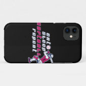 女食べ性の睡眠ソフトボクールール中継ギフト Case-Mate iPhoneケース (裏面(横))