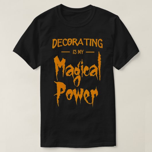 女飾の力は俺の魔法の力おもしろいだ Tシャツ (デザイン正面)