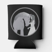 女馬の馬の馬の馬乗り 缶クーラー (裏面)