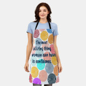 女魅力的性 エプロン (着用した状態)