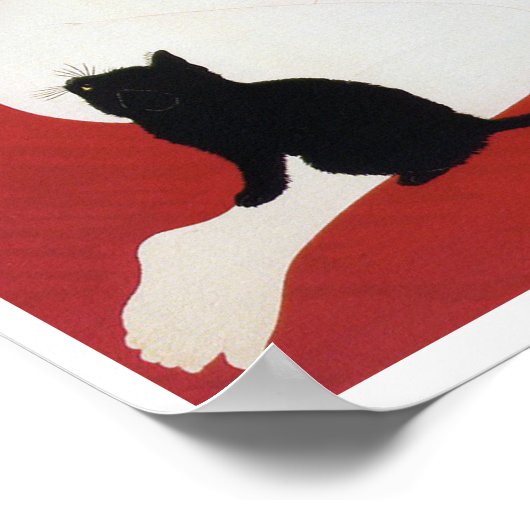 女黒猫・高橋松亭 ポスター (角)