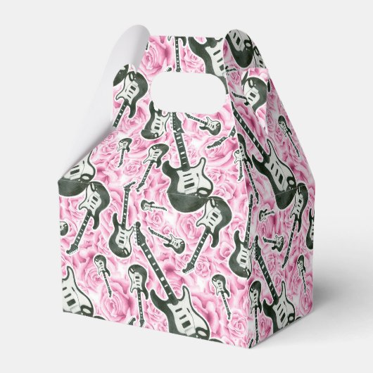 女10代のの子のロックンロールパーティーの好意ボックス フェイバーボックス (裏面サイド)