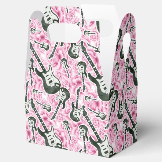 女10代のの子のロックンロールパーティーの好意ボックス フェイバーボックス (オープン)