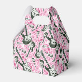 女10代のの子のロックンロールパーティーの好意ボックス フェイバーボックス (正面サイド)