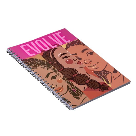 女10代のの子の手帳 ノートブック (右側)