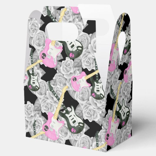 女10代の子ロック転がバラパーティーの好意ボックス フェイバーボックス (オープン)