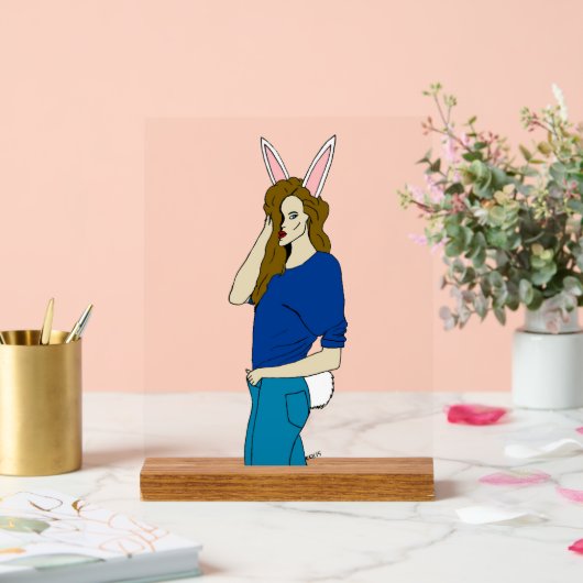 女 アクリルサイン (ウェディング)