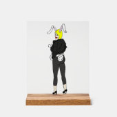 女 アクリルサイン (正面)