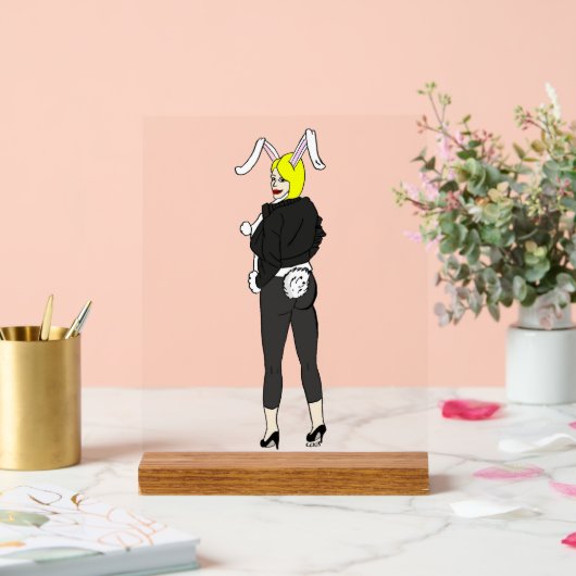 女 アクリルサイン (ウェディング)