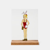 女 アクリルサイン (正面)