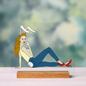 女 アクリルサイン (ニュートラル)