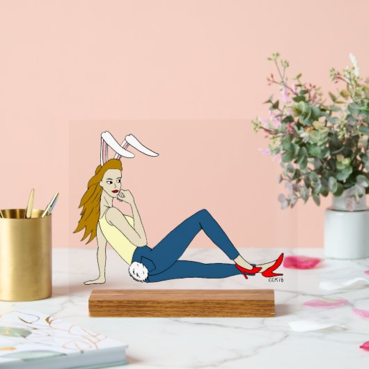 女 アクリルサイン (ウェディング)