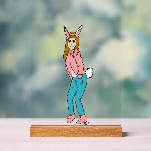 女 アクリルサイン (ニュートラル)