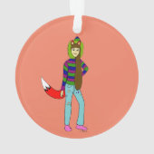 女 オーナメント (裏面)