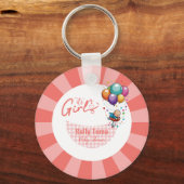 女 キーホルダー (正面)