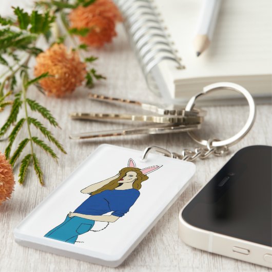 女 キーホルダー (正面右)