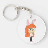 女 キーホルダー (正面)